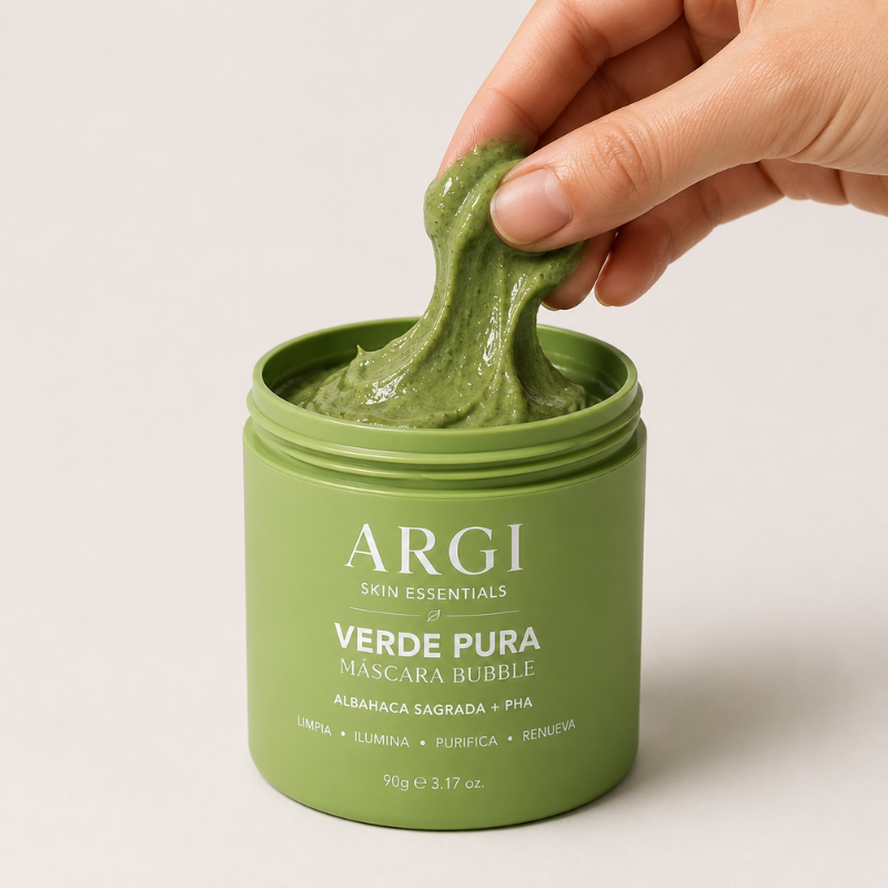 ARGI Verde Pura™ — Mascarilla Bubble Purificante