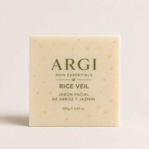 ARGI Rice Veil | Jabón Facial de Arroz y Jazmín